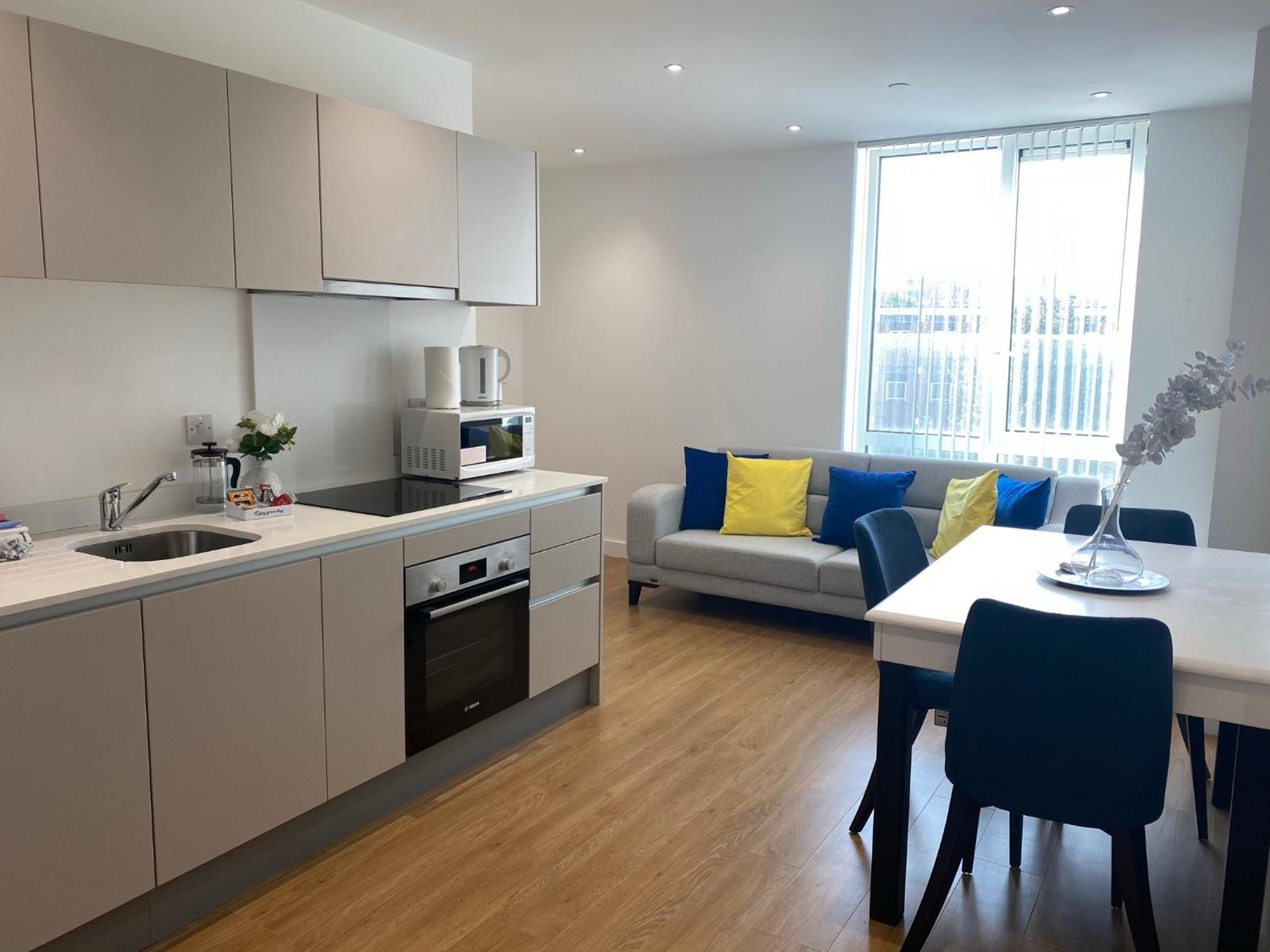 Berks Luxury Serviced Apartments , Free Parking, Free Gym And Free Wifi Bracknell Ruang foto
